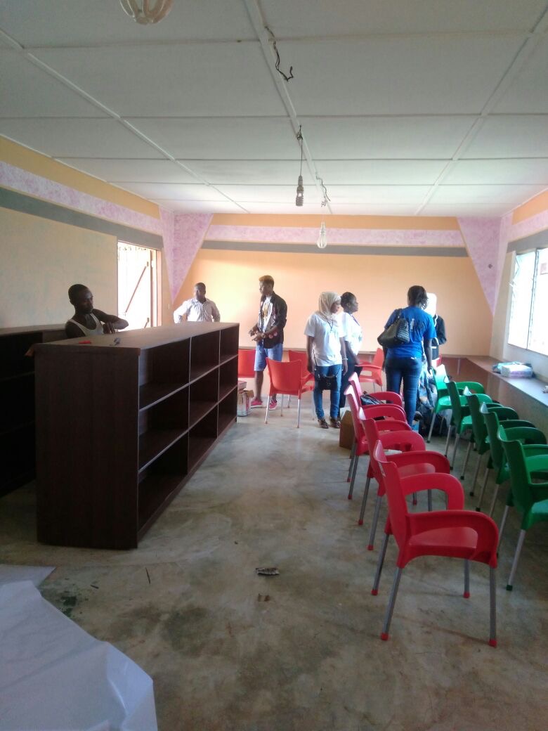Refurbishing The Gomoa Fetteh Community School Library